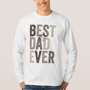 Camiseta Melhor Pai de Todos Certificado Tipografia do Dia 