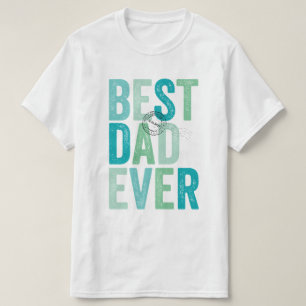 Camiseta Melhor Pai de Todos Certificado Tipografia do Dia 