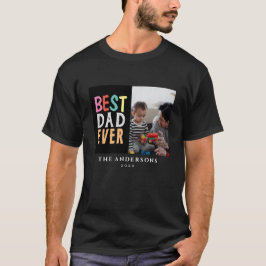 Camiseta Melhor Pai de Todos Foto