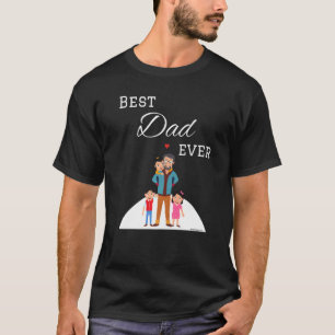 Camiseta Melhor Pai De Todos Os Pais Pai Avô Pai Pai
