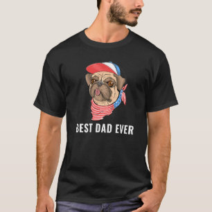 Camiseta Melhor Pai de Todos os Tempos Bandeira Americana I