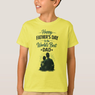 Camiseta Melhor Pai de Todos os Tempos | Presente do Dia do