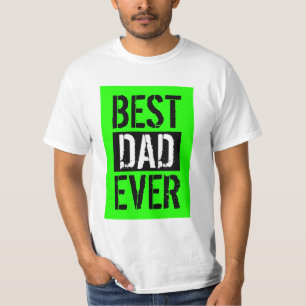 Camiseta Melhor Pai de Todos Presente do Dia dos Pais Verde