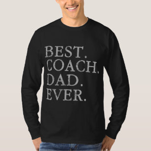 Camiseta Melhor Pai De Treinador Do Mundo Esportivo Basebal