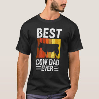 Camiseta Melhor Pai de Vaca de Todos os Tempos 1