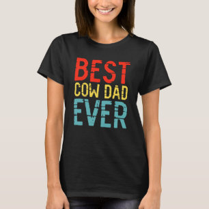 Camiseta Melhor Pai de Vaca de Todos os Tempos 3