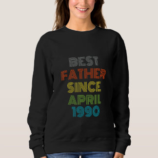 Camiseta Melhor Pai desde abril de 1990 Presente Legal