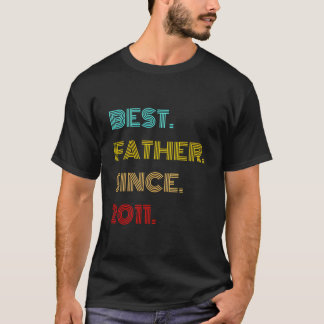 Camiseta Melhor Pai desde o Dia dos Pais de 2011