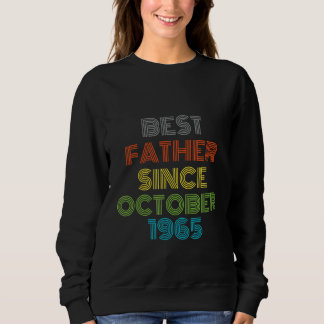 Camiseta Melhor Pai Desde Outubro De 1965 Presente Legal
