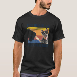 Camiseta Melhor Pai do Australian Cattle Dog Masculino  Cac