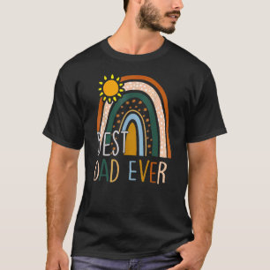 Camiseta Melhor Pai Do Dia de os pais Arco-Íris Da Esposa D