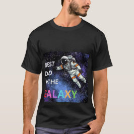 Camiseta Melhor Pai do Dia de os pais Galáxico