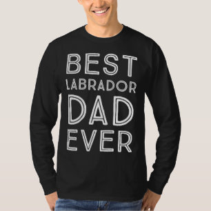 Camiseta Melhor Pai Do Labrador Retriever