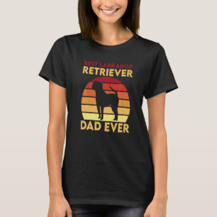 Camiseta Melhor Pai do Labrador Retriever de Todos os Tempo