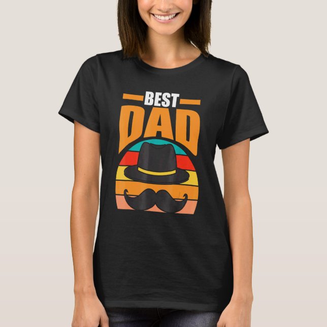 Camiseta Melhor Pai do Mens Mens (Frente)