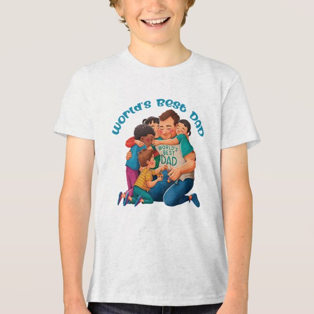 Camiseta Melhor PAI do Mundo (Frente)