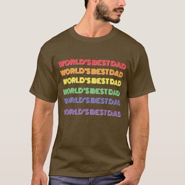 CAMISETA MELHOR PAI DO MUNDO  (Frente)