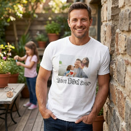 Camiseta Melhor Pai do Mundo 2025 Presente Personalizado do