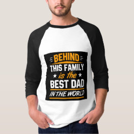 Camiseta Melhor Pai Do Mundo Dia de os pais Branco Negro