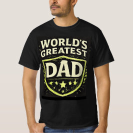 Camiseta Melhor Pai do Mundo Dia dos Pais