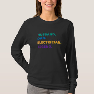 Camiseta Melhor Pai do Mundo Eletricista Engenheiro Elétric
