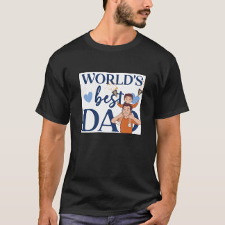 Camiseta Melhor Pai do Mundo – Família Desi Fofa de Pai e F