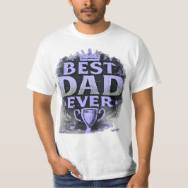 Camiseta Melhor Pai do Mundo Gráfico do Dia dos Pais