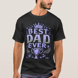 Camiseta Melhor Pai do Mundo Gráfico do Dia dos Pais
