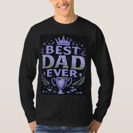 Camiseta Melhor Pai do Mundo Gráfico do Dia dos Pais