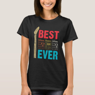 Camiseta Melhor Pai do Mundo Música Guitarra Músico Dia dos