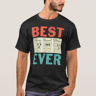 Camiseta Melhor Pai do Mundo Tocando Violão Pai Guitarrista