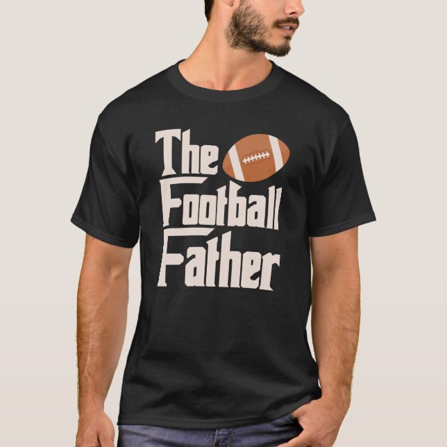 Camiseta Melhor Pai Do Pai De Futebol Nunca Presente De Nat (Frente)