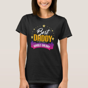 Camiseta Melhor Pai Do Pai Galáxico