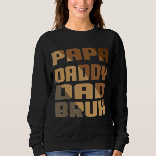 Camiseta Melhor Pai do Papa Pai Bruh Dia de os pais Tie Dy