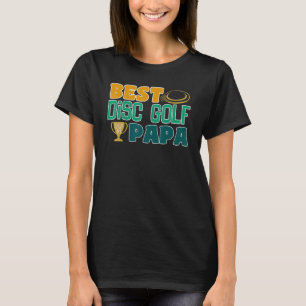 Camiseta Melhor Pai Do Par Disk Golf