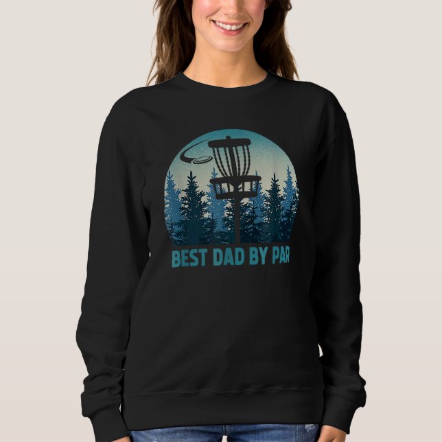 Camiseta Melhor Pai do Par Disk Golf Frisbee Golfer's (Frente)