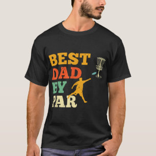 Camiseta Melhor Pai Do Par Disk Golf Lover Frisbee Golfing 