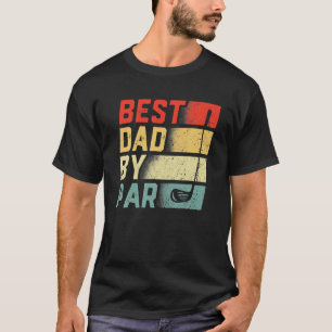 Camiseta Melhor Pai Do Par Golf Dando Engraçado