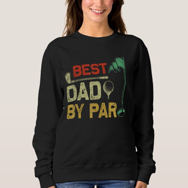 Camiseta Melhor Pai Do Par Golf Engraçado (Frente)