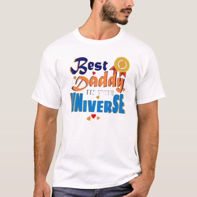 Camiseta Melhor Pai do Universo (Frente)