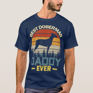 Camiseta Melhor Pai Doberman Nunca