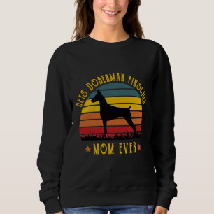 Camiseta Melhor Pai Doberman Pinscher Engraçado Mãe Gráfico