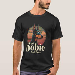 Camiseta Melhor Pai Dobie de Todos Doberman