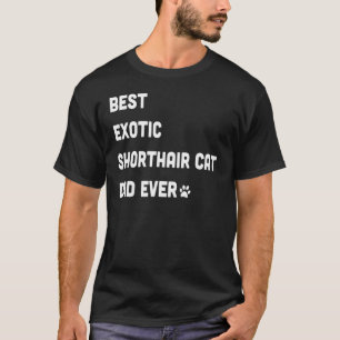 Camiseta Melhor Pai Exótico de Cabos Curtos
