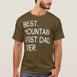 Camiseta Melhor Pai Feist de Montanha de Todos os Tempos