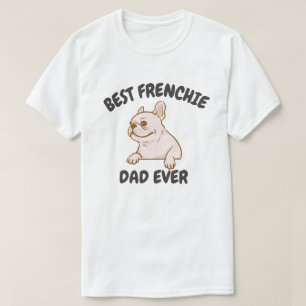 Camiseta Melhor Pai Francês De Todos, Engraçado Cachorro Fr