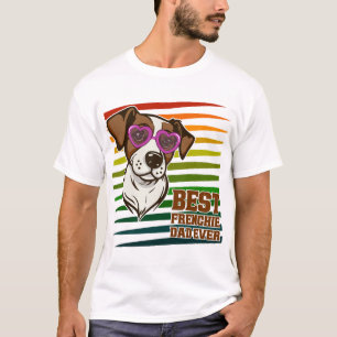 Camiseta Melhor Pai Frenchie de Todos Presente Engraçado pa