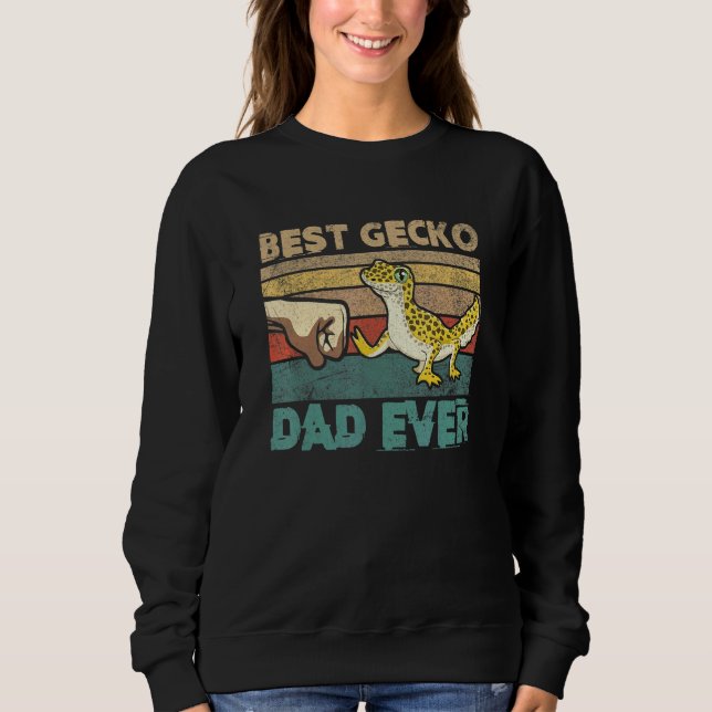 Camiseta Melhor Pai Gecko Nunca Lizard Leopard Gecko (Frente)