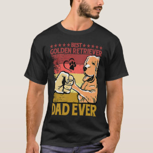 Camiseta Melhor Pai Golden Retriever de Todos os Tempos Cac