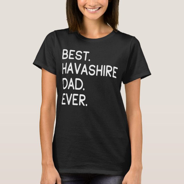 Camiseta Melhor Pai Havashire (Frente)
